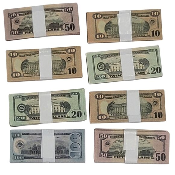 Zuru Mini Brands Money Cash Dollar Bills Lot - Picture 5 of 9